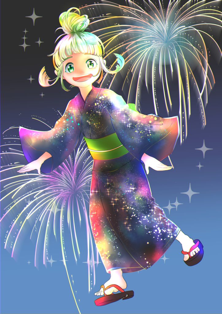 ふじみ野幼稚園夏祭りポスター