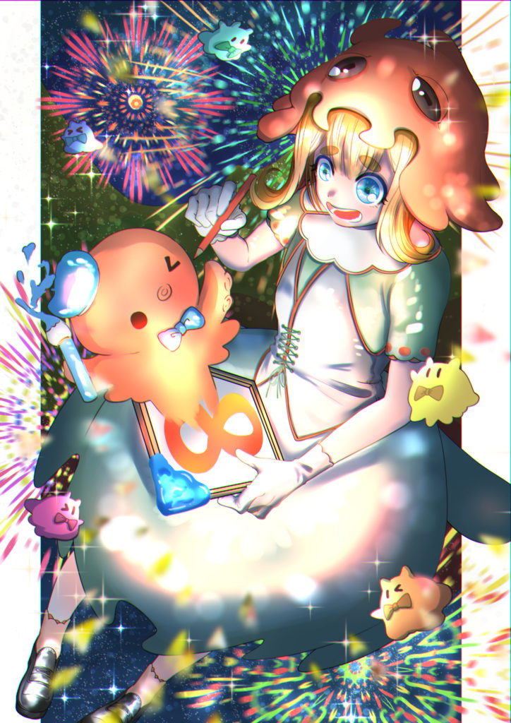 pixiv sketch　８周年記念イラスト