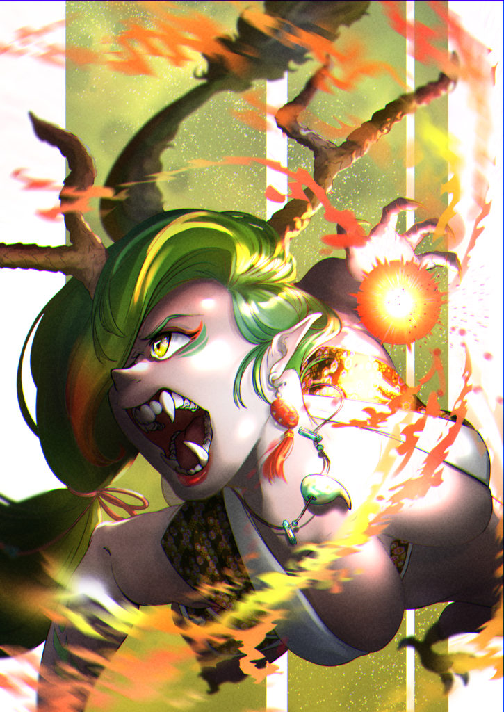 龍虎相打つ-龍-